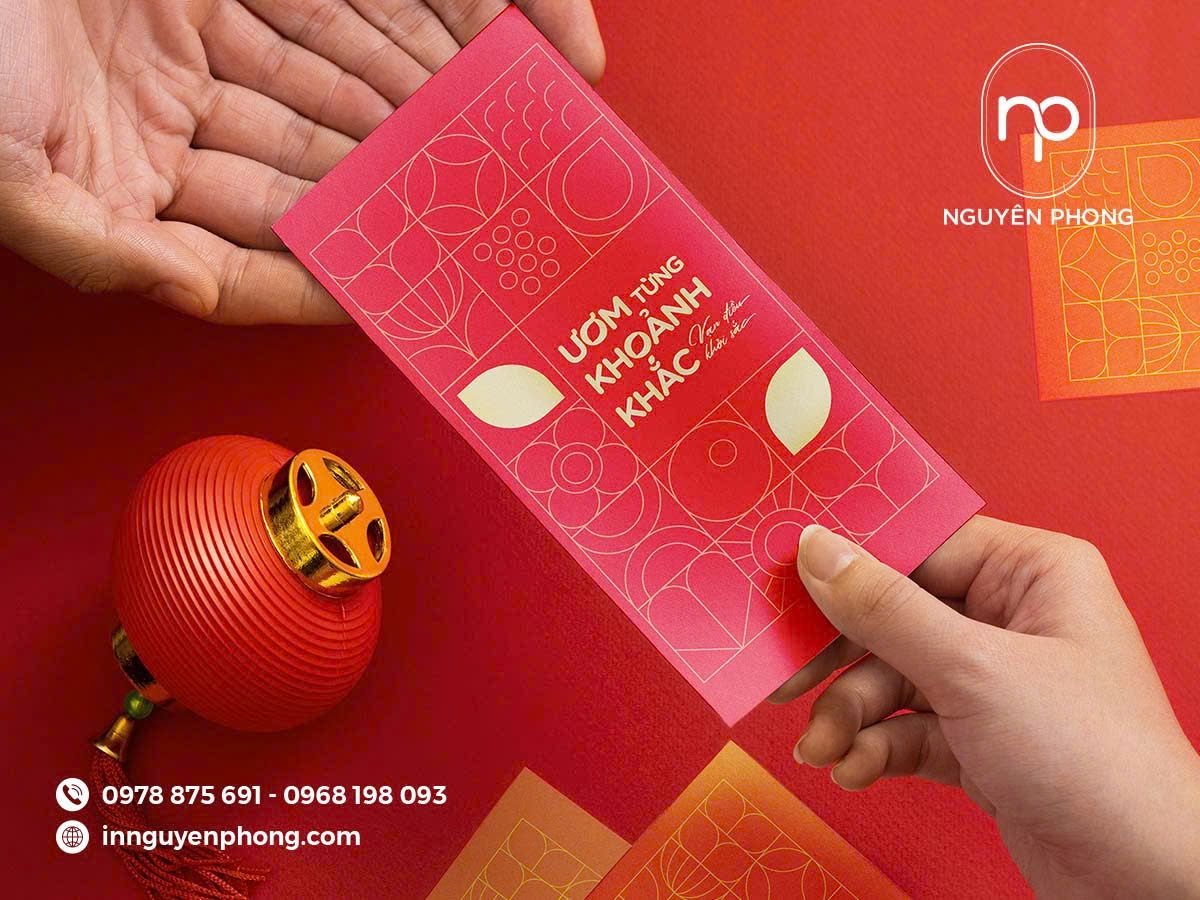 Lựa chọn công nghệ in ấn chất lượng khi in lì xì